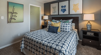 Carpeting in bedrooms
